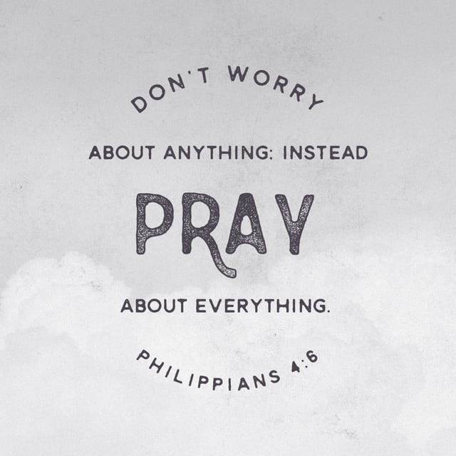 Philippians 4:6